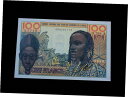 100 フラン コートジボワール (ND) 1965 西アフリカ諸国紙幣100 Francs Ivory Coast (ND) 1965 West Africa...