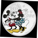 【極美品/品質保証書付】 アンティークコイン コイン 金貨 銀貨 [送料無料] 2017 Disney Silver Coin - True Love Forever 1 OZ