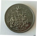 Canada 1976 50 Cent Coat of Arms Half Dollar CoinCanada 1976 50 Cent Coat of Arm...