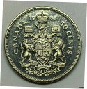 Canada 1968 50 Cent Coat of Arms Half Dollar CoinCanada 1968 50 Cent Coat of Arm...