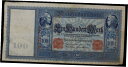 1908 年ドイツ 100 マーク レイク ヴァンコート レッド シール、P#35、#B1561712 大規模配布...1908 Germany 100 Mar...