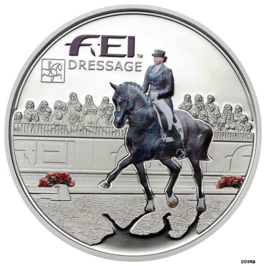  アンティークコイン コイン 金貨 銀貨  Andorra 2013 5 Dinners FEI-Disciplines Dressage Silver Coin