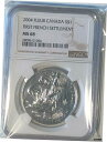 【極美品/品質保証書付】 アンティークコイン コイン 金貨 銀貨 [送料無料] Canada, 2004, $1, MS68 Coin - FIRST FRENCH SETTLEMENT FLEUR PRIVY