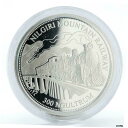 Bhutan 300 Ngultrum Nlgiマウンテン鉄道蒸気機関車 シルバーコイン 2010年Bhutan 300 Ngultrum Nlgi Mount...