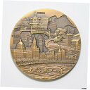 中国 2010 上海新八景真鍮メダル 100mm COAChina 2...(3)
