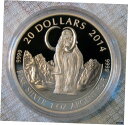 【極美品/品質保証書付】 アンティークコイン コイン 金貨 銀貨 送料無料 2014 Woolly Mammoth 20 Pure Silver Proof Coin - Prehistoric Animals-RCM, Canada