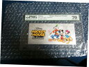 【極美品/品質保証書付】 アンティークコイン コイン 金貨 銀貨 [送料無料] 2017 Niue Disney ミッキーフレンズ フォイルノート 5g. 9999 シルバー PMG 720y ジェム 70- show original title