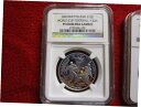 2002 Poland Silver 10zl NGC PF68 2002 ワールドフットボールカップ韓国/日本サッカーコイン2002 Poland Silve...