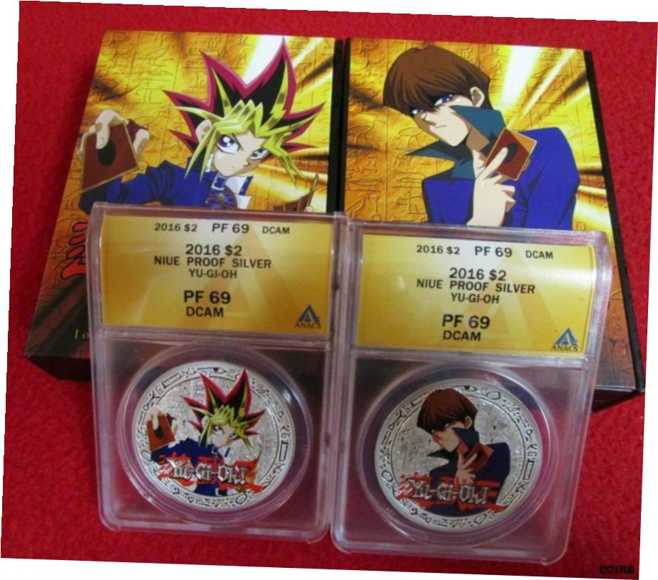 ڶ/ʼݾڽա ƥ Ų 2016 Niue Yu Gi Oh .999 С ͳ & Yami Yugi ANACS hot PF69 POP 1- show original title [̵] #oof-wr-6828-76