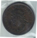 1824 ノバスコシア州 1 ペニー トークン CH NS-2A1、コートー 261 - VF/VF+1824 Nova Scotia One Penny To...