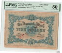 【極美品/品質保証書付】 アンティークコイン 硬貨 オランダ インディ 10 Gulden 1920 インドネシア標本ピック 53s PMG AU/UNC 50 (1)- show original title 送料無料 oof-wr-6857-101