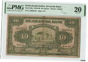オランダ インディ 40 グルデン 1920 インドネシア ピック 68a PMG ベリーグッド 20Netherlands Indy 40 Gulden 19...
