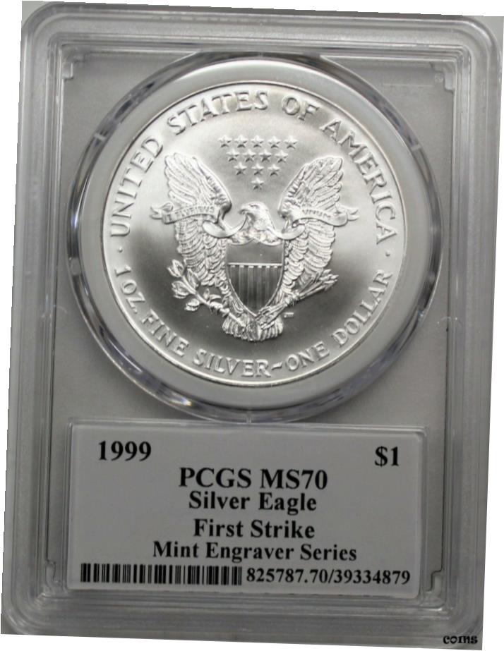 ڶ/ʼݾڽա ƥ Ų 1999ǯ PCGS MS70 륫ƥߥĦﵡ եȥȥ饤 С  FS 