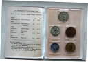 日本1969年造幣局セットオリジナル造幣局発行財布 希少5点!Japan 1969 Mint Set Original Mint Issue Wallet Ra...