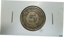 【極美品/品質保証書付】 アンティークコイン コイン 金貨 銀貨 送料無料 Straits Settlements Malaysia Singapore 5セント 1920年 VF- show original title