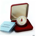 ガーナ 5 セディス Dreams Come True Scarlet Sails Ship カラー銀貨 2014Ghana 5 cedis Dreams come true Scarlet Sails Ship colored silver coin 2014(3)