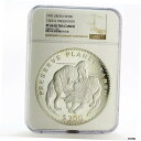 リベリア 300ドル ティラノサウルス レックス プラネット アース PF-66 NGC 銀貨 1993年Liberia 300 dollars Tyranno...