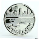 【極美品/品質保証書付】 アンティークコイン コイン 金貨 銀貨 送料無料 Singapore 5 dollars Benjamin Shears Bridge silver coin 1982