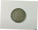 1882 シールド ニッケル ベリー グッド コイン シャープ ベター グレード1882 Shield Nickel Very Good Coin Sharp ...
