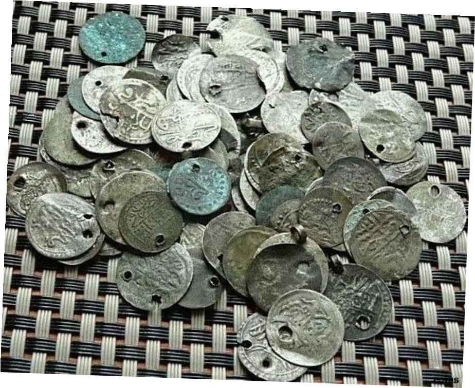 ڶ/ʼݾڽա ƥ    [̵] ʪOTTOMAN ISLAMIC SILVER COINS 1 PARA UNKNOWN SULTANS 100 å - show original title