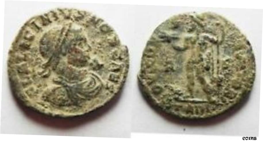  アンティークコイン コイン 金貨 銀貨  ZURQIEH-as2745-LICINIUS II AE FOLLIS- show original title