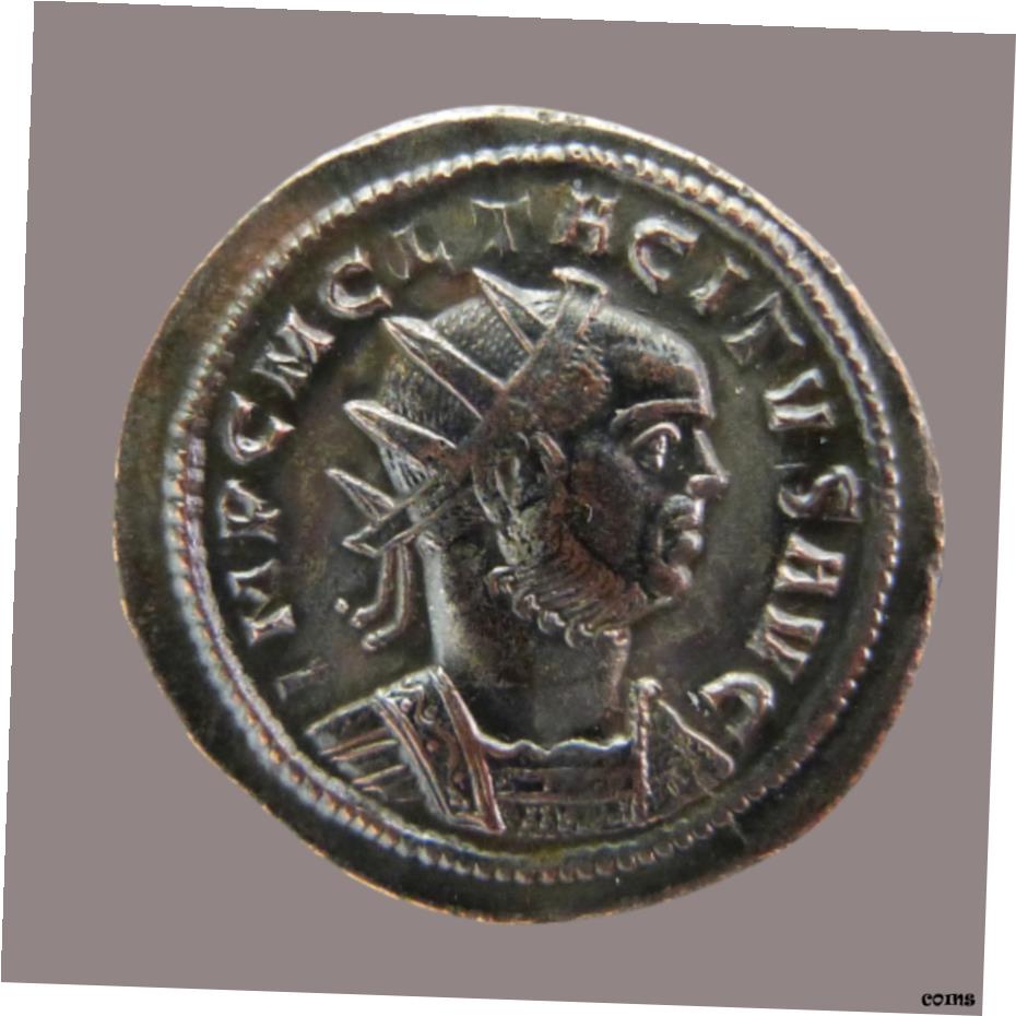  アンティークコイン コイン 金貨 銀貨  TACITUS Silver Aurelianus, Ticinum, 276-PAX AVGVSTI-RIC 150-すばらしい ！- show original title