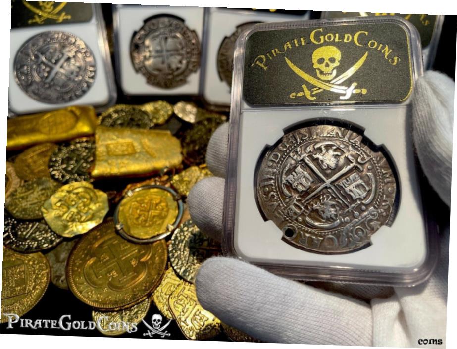 【極美品/品質保証書付】 アンティークコイン 硬貨 ボリビア 8 リール 1671