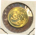 1984 中国 5 元 1/20 オンス 999 金中国パンダ金貨-MS1984 China 5 Yuan 1/20oz 999 Gold China Panda Gold Coin-MS