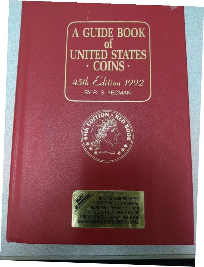 ڶ/ʼݾڽա ƥ    [̵] A Guide Book of United States Coins 45th Edition 1992 R.S. Yeoman- show original title