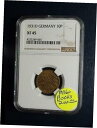 1931D ドイツ 10 ライヒスフェニング NGC XF45 コイン セール価格になりました!1931D Germany 10 Reichsfenning NGC XF45 Coin Sale Price Now!