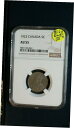 1923 カナダ 5 セント NGC AU55 ベターデイト 5 C コイン セール価格になりました!1923 Canada 5 Cents NGC AU55 ...