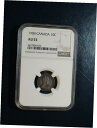 1904年 カナダ 10セント NGC AU53 ベターデイト シルバー 10C コイン セール価格!1904 Canadian 10 Cent NGC AU5...