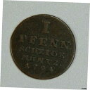 ドイツステイツ 1 PFENNIG 1794 BRAUNSCHWEIG CALENBERG HANNOVER- show original title※関税は当ショップ負担（お客様負担無し）※全国送料無料・海外輸送無料※商品の状態は画像をご確認下さい（極美品・目立った汚れ無し）※輸入品の為英語表記となります※その他ご不明点はお気軽にお問合せ下さい！Country/Region of Manufacture: GermanyYear: 1794Certification: UncertifiedDenomination: Pfennig[ご購入前に必ずお読み下さい]親切丁寧に、商品到着までサポート対応させていただきます。■パソコンの画像・画質により色や素材感が、実際の商品と多少異なる場合がございますので予めご了承くださいませ。■お客様のご都合（程度の解釈相違を含む）による商品のご購入後のキャンセル返品は、原則としてお受け致しておりません。未払いのまま2日以上連絡が取れない場合はキャンセルさせて頂きます。その場合、事務局側が自動的に「非常に悪い」の評価を付けてしまいますのでご注意ください。※お支払い頂いた場合は連絡は不要です。※他ショップでも販売しておりますので、稀に在庫がない場合がございます。■不具合での返品は箱などすべてが到着時の状態になるものに限らせていただきます。※当店では不良品はすべて現物確認と不具合の確認を行い対応をさせて頂いております。■お客様のご都合によるご注文確定後の商品のキャンセルにつきましては承っておりません。また、ご入金確認後、またはご決済完了確認後のキャンセルにつきましては、ご注文総額の30％のキャンセル料をご請求させていただきます。■領収書二重発行やトラブル防止のため、領収書発行は行っておりません。事務局側が発行している「支払い明細」が正式な支払い証明となります。支払い明細画面を印刷したものが領収書の代わりになることを各税務署に確認済みです。■年末年始・連休の発送は、業者も休みになる関係でいつもより遅れます。■輸送時の破損の場合は配送業者への報告を行って下さい。報告なしでの対応はできません。■日祝日は定休日とさせていただいております。連絡・発送が出来ませんのであらかじめご了承お願いいたします。■内容は必ずお読みになってからお買い求め下さいますようお願い致します。※在庫状況は常に更新をしておりますが、当社は複数店舗で在庫を共有しているため、ご注文を頂きましても稀に欠品している場合がございます。その際は誠に申し訳ございませんが、その旨をメールまたはお電話にてご連絡させていただきます。ご理解いただけますようお願い申し上げます。親切・丁寧にお取引させていただきますのでよろしくお願いします。 品質保証について 当店の商品の、品質保証についてご紹介いたします。 ▽品質保証書 お買い上げいただく全ての商品に「WORLD RESOURCE品質保証書」をおつけいたします。 これは、WORLD RESOURCEが販売した商品であることを保証するものです。大切に保管してください。 ▽標準保証に関して 当店でご購入頂きました商品は7日以内の標準保証サービスが付属致します。 ※ご購入日につきましては、製品の品質保証書に記載の日付にて確認させていただきます。 ※保証は通常利用時のみの対応となります。 ※ご購入日の確認を致しかねる場合は有償となります。品質保証書は大切に保管して下さい。POINT01　品揃え一番店を目指して 「期待に答えるお店づくりと、時代に合わせたサービスをご提供致します。」 POINT02　多種多様な商品レパートリー 「幅広く、世界の商品をご用意しております。」 POINT03　きっと見つかる！新しい発見 「テレビや雑誌で紹介されたアイテムもいちはやく。」 モットー：丁寧な接客対応 その道数十年のスタッフだからこそできる、“豊富な知識”に基づく商品のご提案。 お探しの商品はお気軽にスタッフにお尋ねください。 「以前は、商品ページあったけど、、、見つからない。」 「初めてアンティークコインの購入をしますが大丈夫ですか？」 「この年代の商品を探していますが、おすすめはありますか？」 「友人にアンティークコインを送りたいけど、おすすめありますか？」 等など、困ったときの質問にも、しっかり対応・お調べ致します。 取寄せ、取り置き等もできますので、商品一覧で見つからなかった商品でも、 スタッフまでお気軽にご相談下さい。 【お問い合わせはお気軽にどうぞ】 suport@world-resource.net