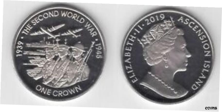 󥷥 1 饦 UNC  2019 ǯ ԵвAscension Island 1 Crown U...