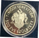 【極美品/品質保証書付】 アンティークコイン コイン 金貨 銀貨 送料無料 Hungary 2015 10,000 Forint Anniversary of Tinodi Sebestyen 1515k-1556 PROOF