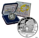 【極美品/品質保証書付】 アンティークコイン コイン 金貨 銀貨 送料無料 ITALY 10 Euro 2011 Silver Proof 039 Amerigo Vespucci - World Map Sailing Ship 039