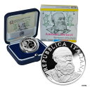 【極美品/品質保証書付】 アンティークコイン コイン 金貨 銀貨 送料無料 ITALY 5 Euro 2008 Silver Proof 039 200th Anniversary of Birth - Antonio Meucci 039