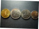 2016 ロシア 1 2 5 10 ルーブル新しい紋章コンプリート セット UNC2016 Russia 1 2 5 10 Rubles New Coat of...