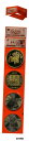 中国の干支コインと通貨セット 亥年 1991 25 銭フォルダーChina Zodiac Coin & Currency Set Year of the Pig 1991 25 Sen Folder