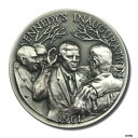  アンティークコイン コイン 金貨 銀貨  Great American Triumphs Kennedys Inauguration 1.15オンス スターリングシルバー 1961 COA- show original title