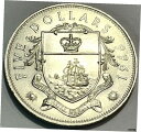 バハマ-紋章 - $5-シルバー 5 ドル - 1966-Km-10 1.2526 ASW-BUBahamas-Coat of Arms - $5-Silver...