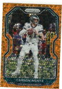2020 パニーニ プリズム オレンジ ディスコ カーソン ウェンツ フィラデルフィア イーグル2020 Panini Prizm Orange Disco Carson Wentz Philadelphia Eagle