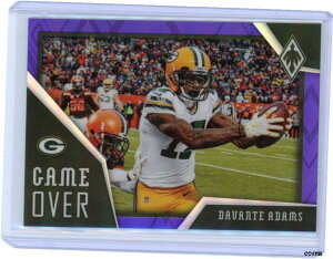 2020 パニーニ・フェニックス ゲームオーバー ダバンテ・アダムス 008/1492020 Panini Phoenix Game Over Davante Adams 008/149