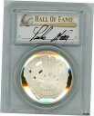 2014-P $1 プルーフ シルバー PR70 PCGS レッドソックス殿堂入り ペドロ マルティネス サイン入り2014-P $1 Proof Silver PR70 PCGS Red Sox Hall of Fame Pedro Martinez Autographed