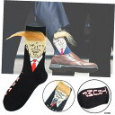 2020 靴下の日 彼 パパ ノベルティ ドナルド トランプ大統領 髪 父親 面白いギフト2020 Socks Day Him Daddy Novelty President Donald Trump Hair Father Funny Gift