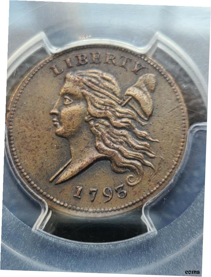 ڶ/ʼݾڽա ƥ Ų 1793 Хƥ å 1/2 C PCGS 졼 AU ڥ ! C-3, B-3, R-3- show original title [̵] #oot-wr-7078-21