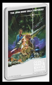 2020 ニウエ ディズニー スター ウォーズ 40 周年記念 帝国の逆襲 映画ポスター2020 Niue Disney Star Wars 40th Anniversary The Empire Strikes Back Movie Poster
