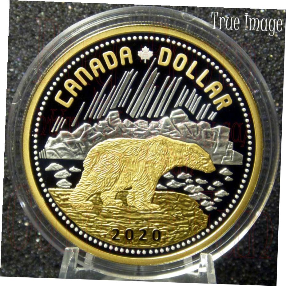  アンティークコイン コイン 金貨 銀貨  2020 Masters Club#6 Arctic Territories Anniversary $1 Renewed Silver Dollar Coin