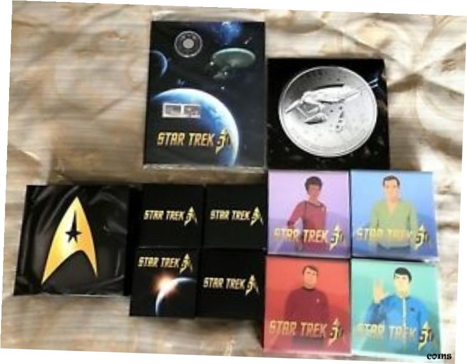 ڶ/ʼݾڽա ƥ  CANADA 2016 Star Trek COINS (ALL 11 ) including the Gold Coin [̵] #gcf-wr-7128-139