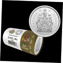 2021 年カナダの国章 50 セント特別ラップ循環ロール2021 Canada's Coat of Arms 50 cent Special Wrap Cir...
